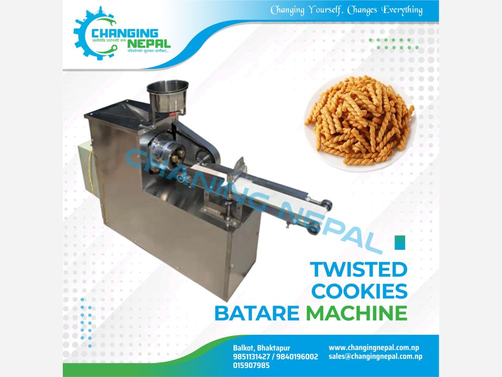 Twist Cookies Machine ( Batare Making Machine)